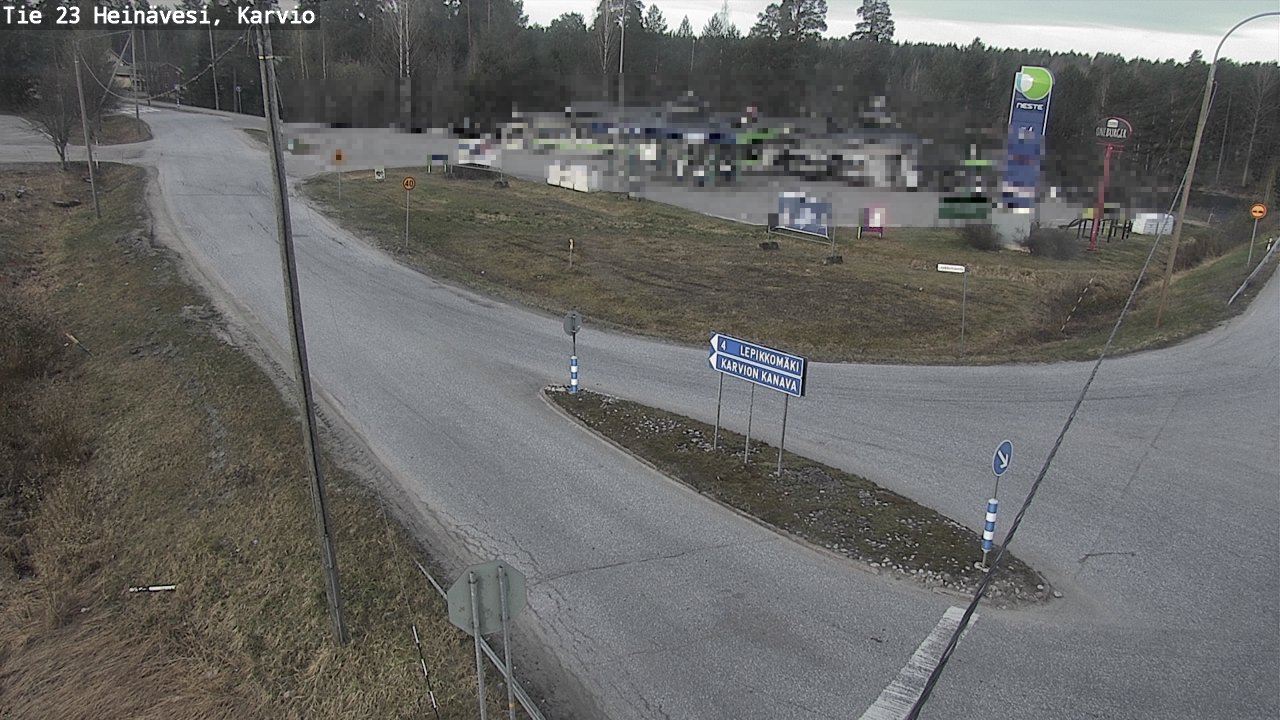 Kelikamerat Kuva Tie 23 Heinävesi, Karvio, Heinävesi, Pohjois-Karjala