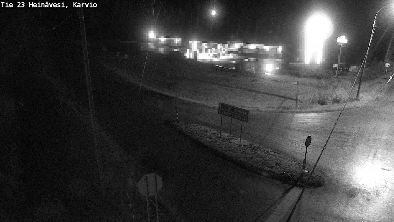 Weather Camera Image Road 23 Heinävesi, Karvio, Heinävesi, Pohjois-Karjala