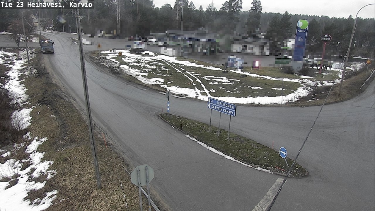 Kelikamerat Kuva Tie 23 Heinävesi, Karvio, Heinävesi, Pohjois-Karjala