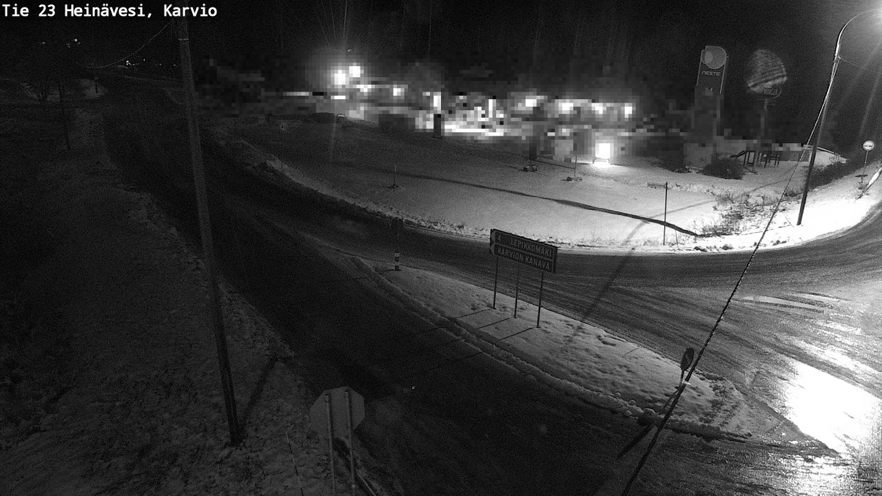 Weather Camera Image Väg 23 Heinävesi, Karvio, Heinävesi, Pohjois-Karjala