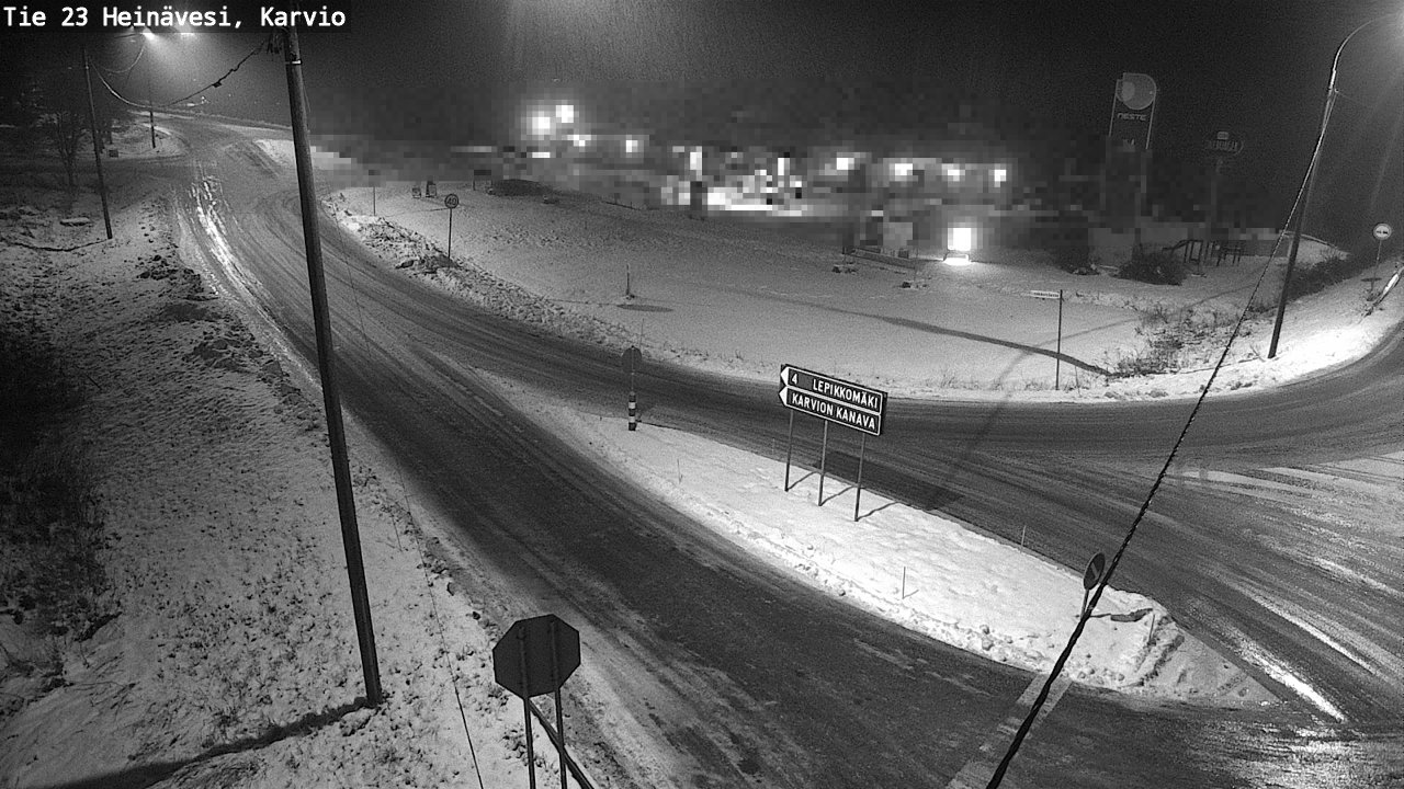 Weather Camera Image Väg 23 Heinävesi, Karvio, Heinävesi, Pohjois-Karjala