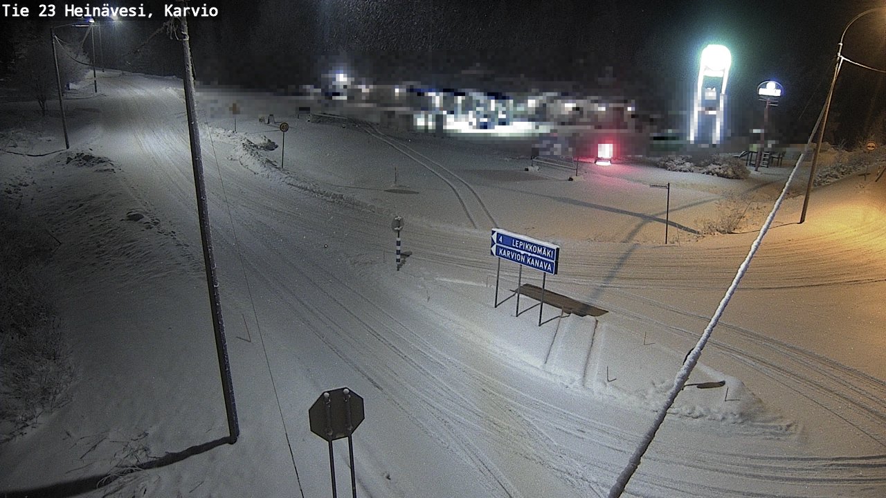 Kelikamerat Kuva Tie 23 Heinävesi, Karvio, Heinävesi, Pohjois-Karjala