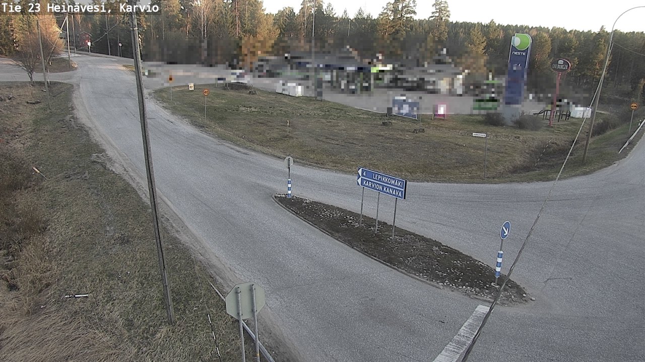 Weather Camera Image Road 23 Heinävesi, Karvio, Heinävesi, Pohjois-Karjala