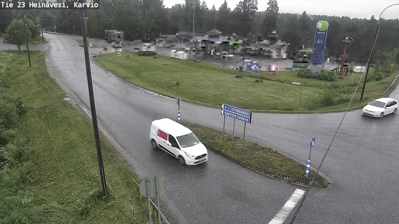 Kelikamerat Kuva Tie 23 Heinävesi, Karvio, Heinävesi, Pohjois-Karjala
