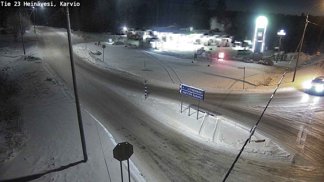 Kelikamerat Kuva Tie 23 Heinävesi, Karvio, Heinävesi, Pohjois-Karjala