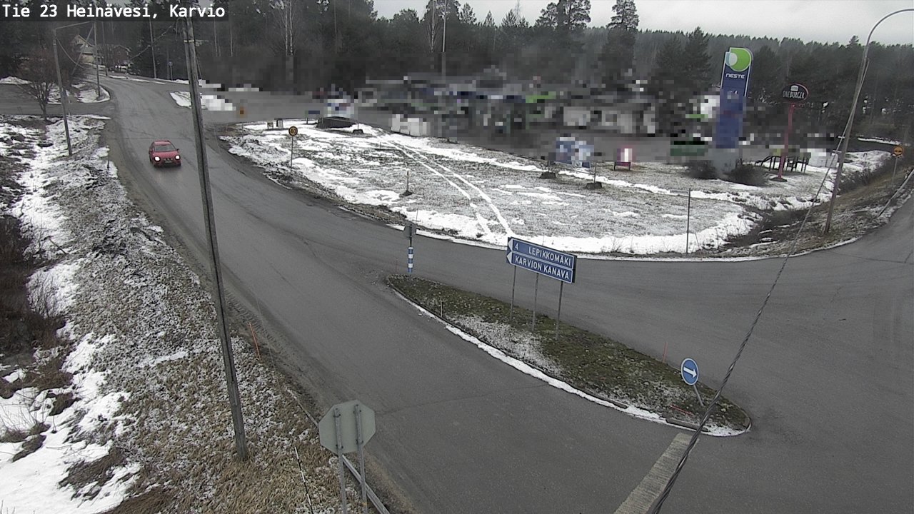 Kelikamerat Kuva Tie 23 Heinävesi, Karvio, Heinävesi, Pohjois-Karjala
