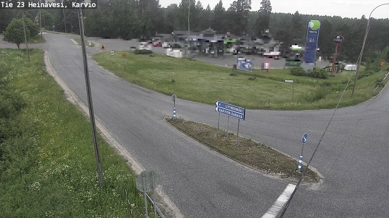 Kelikamerat Kuva Tie 23 Heinävesi, Karvio, Heinävesi, Pohjois-Karjala