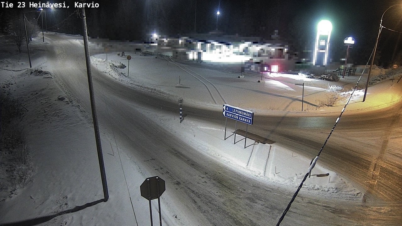 Kelikamerat Kuva Tie 23 Heinävesi, Karvio, Heinävesi, Pohjois-Karjala