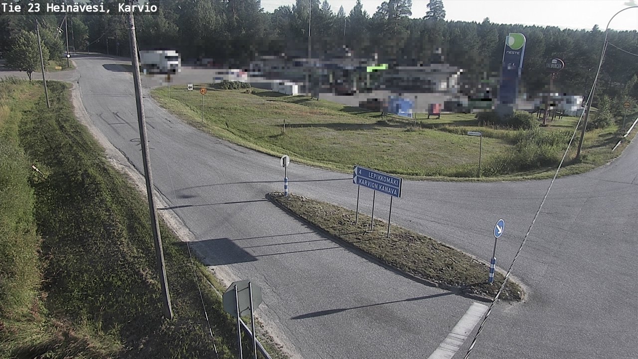 Kelikamerat Kuva Tie 23 Heinävesi, Karvio, Heinävesi, Pohjois-Karjala