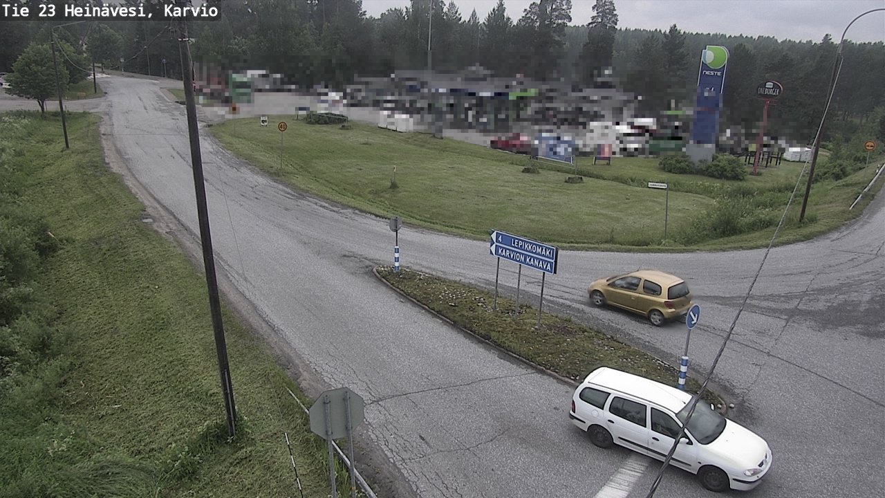 Weather Camera Image Road 23 Heinävesi, Karvio, Heinävesi, Pohjois-Karjala