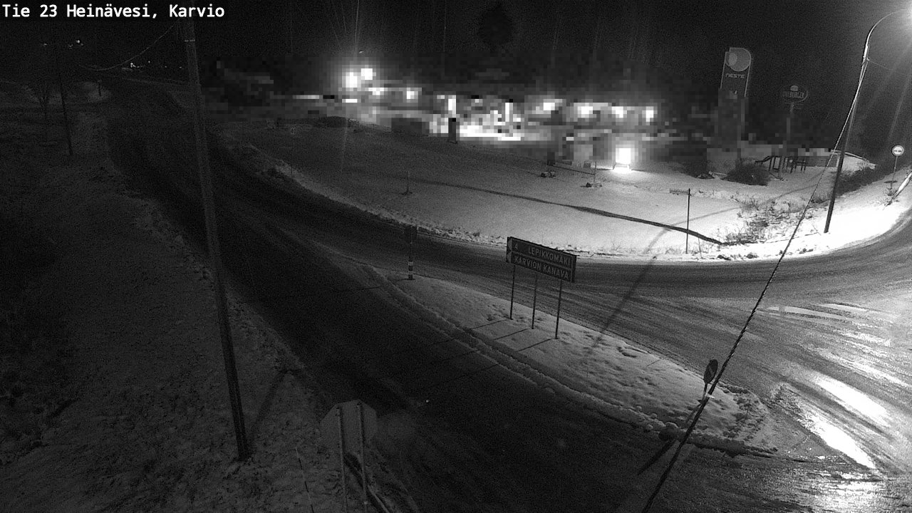 Weather Camera Image Väg 23 Heinävesi, Karvio, Heinävesi, Pohjois-Karjala