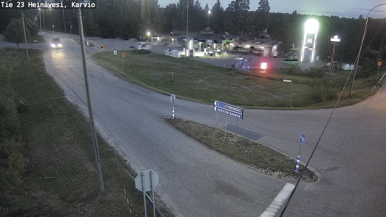 Kelikamerat Kuva Tie 23 Heinävesi, Karvio, Heinävesi, Pohjois-Karjala