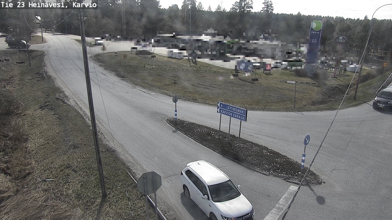 Weather Camera Image Road 23 Heinävesi, Karvio, Heinävesi, Pohjois-Karjala