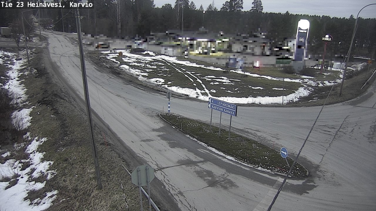 Kelikamerat Kuva Tie 23 Heinävesi, Karvio, Heinävesi, Pohjois-Karjala