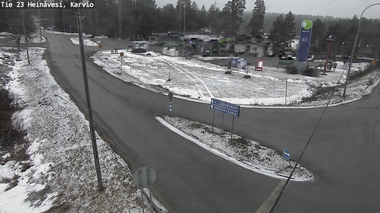 Kelikamerat Kuva Tie 23 Heinävesi, Karvio, Heinävesi, Pohjois-Karjala