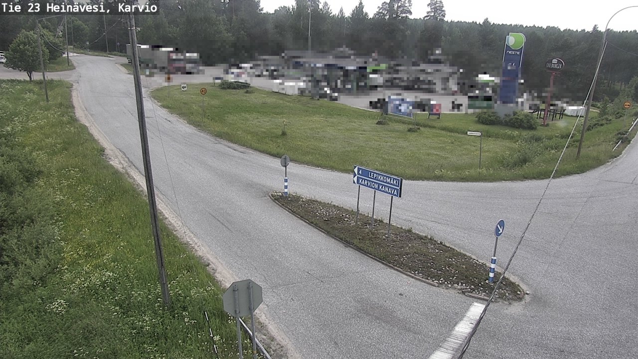 Kelikamerat Kuva Tie 23 Heinävesi, Karvio, Heinävesi, Pohjois-Karjala