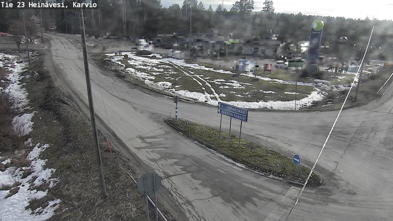 Kelikamerat Kuva Tie 23 Heinävesi, Karvio, Heinävesi, Pohjois-Karjala