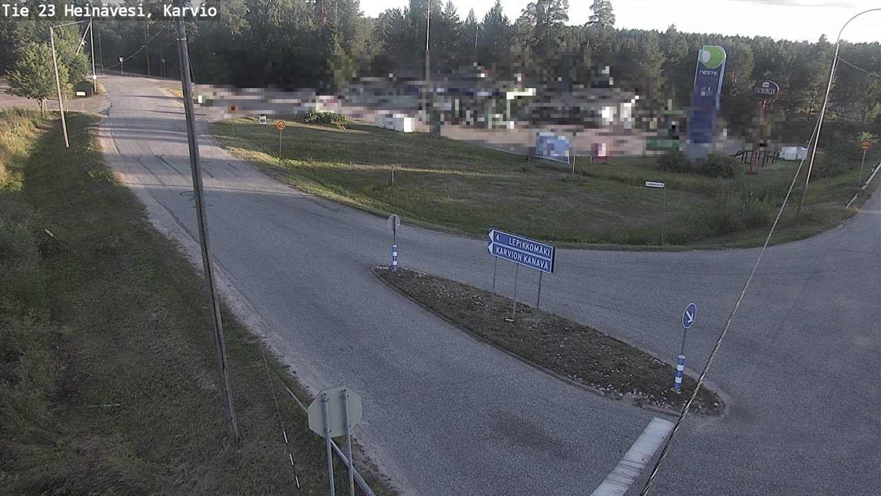 Kelikamerat Kuva Tie 23 Heinävesi, Karvio, Heinävesi, Pohjois-Karjala