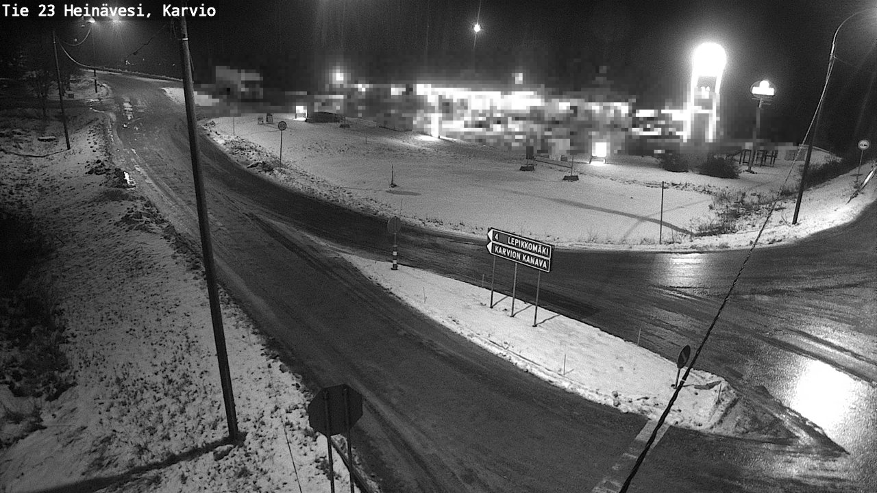 Weather Camera Image Väg 23 Heinävesi, Karvio, Heinävesi, Pohjois-Karjala