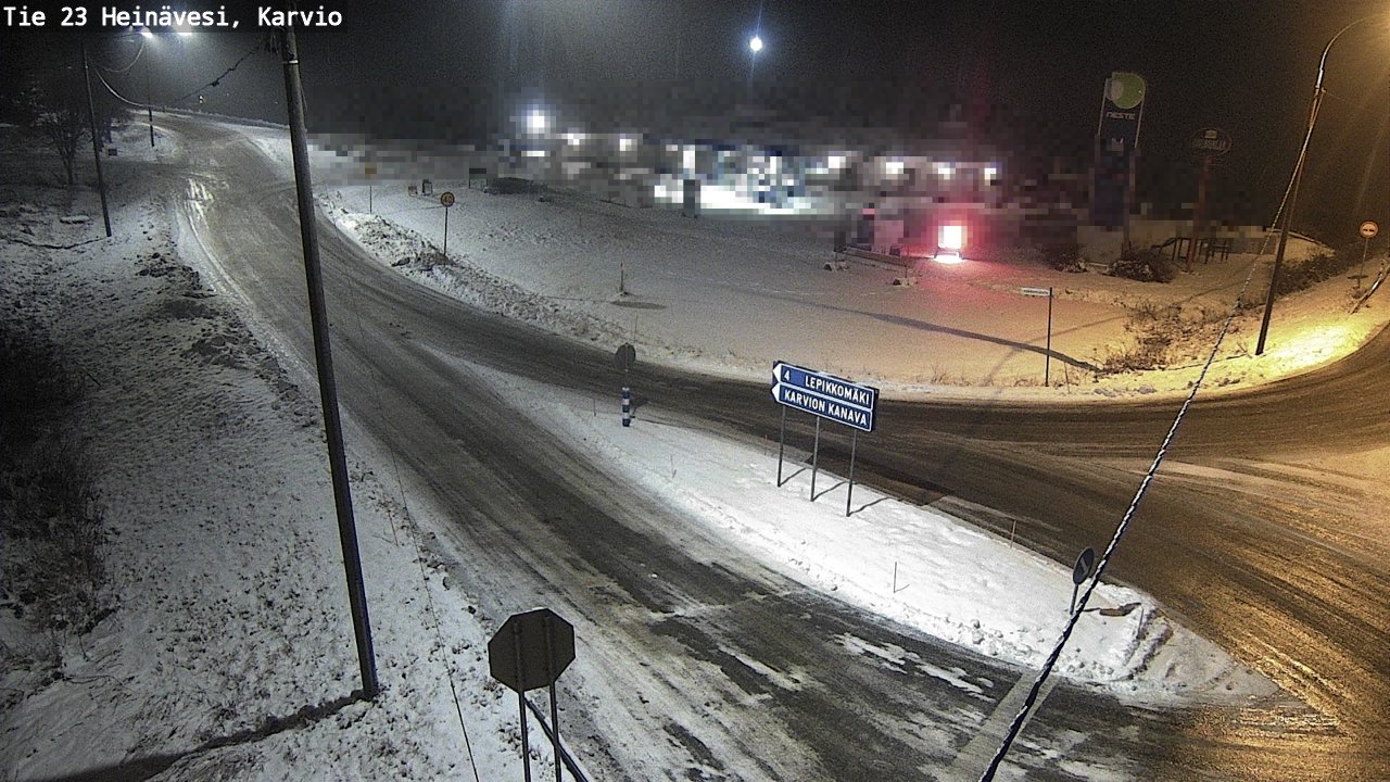 Weather Camera Image Väg 23 Heinävesi, Karvio, Heinävesi, Pohjois-Karjala