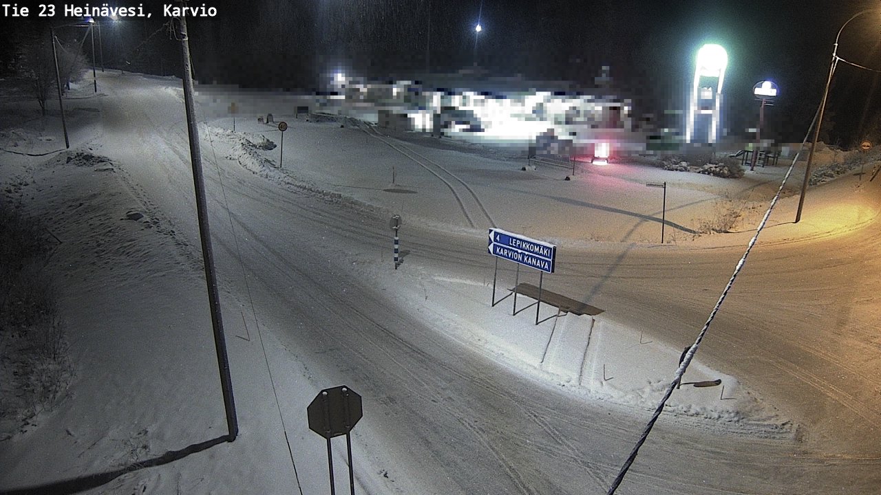 Kelikamerat Kuva Tie 23 Heinävesi, Karvio, Heinävesi, Pohjois-Karjala