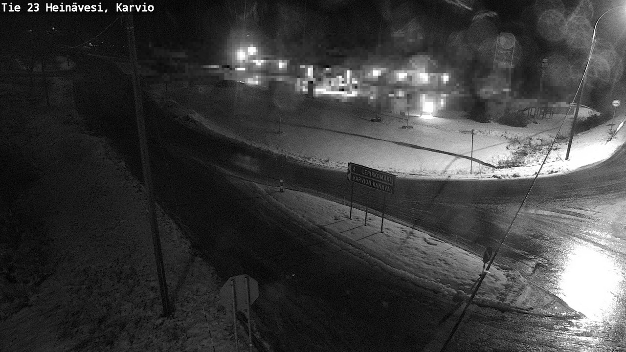 Weather Camera Image Väg 23 Heinävesi, Karvio, Heinävesi, Pohjois-Karjala