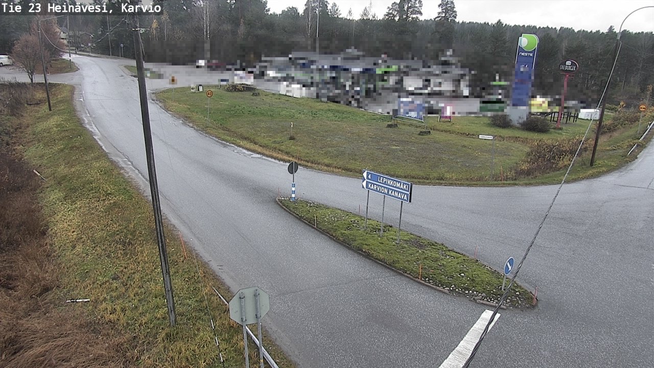 Kelikamerat Kuva Tie 23 Heinävesi, Karvio, Heinävesi, Pohjois-Karjala