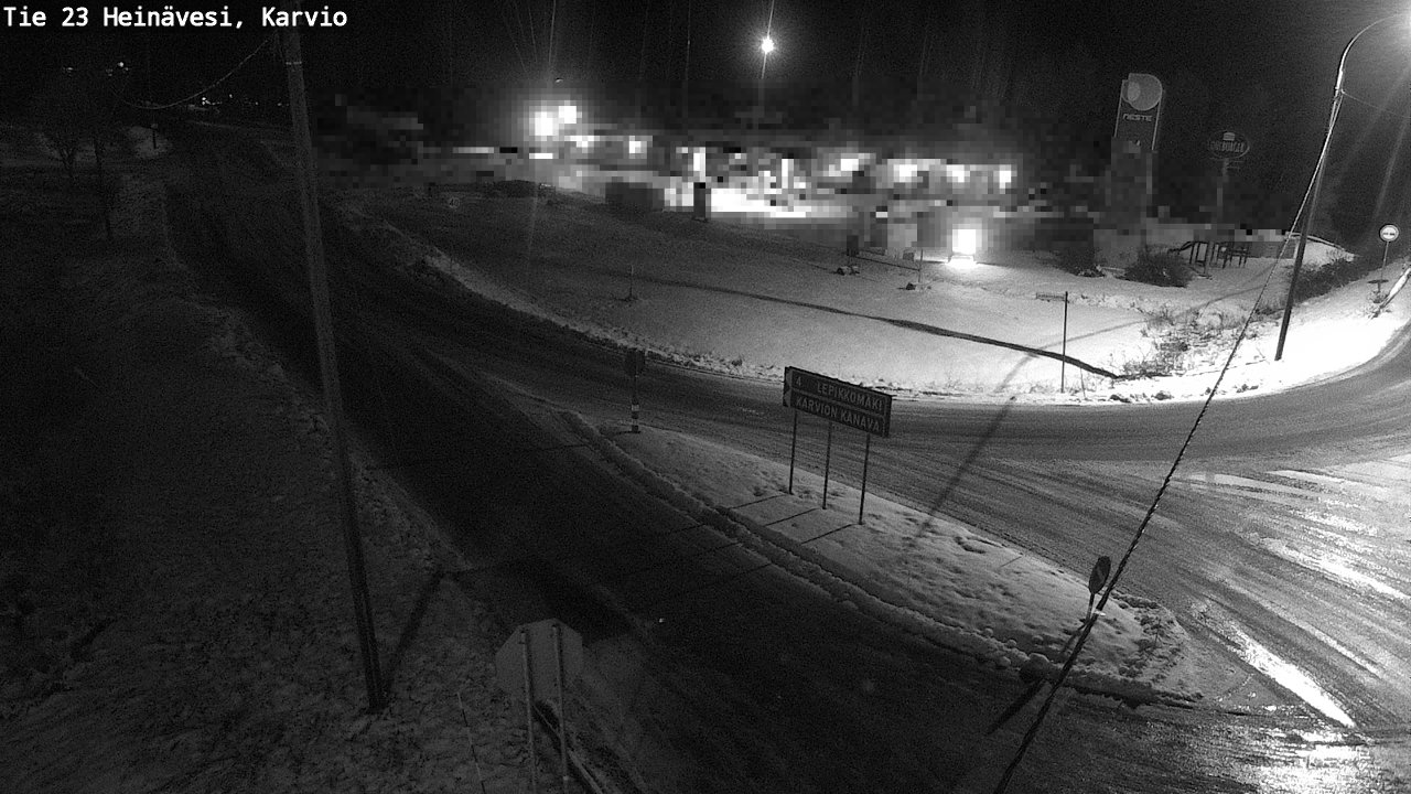 Weather Camera Image Väg 23 Heinävesi, Karvio, Heinävesi, Pohjois-Karjala