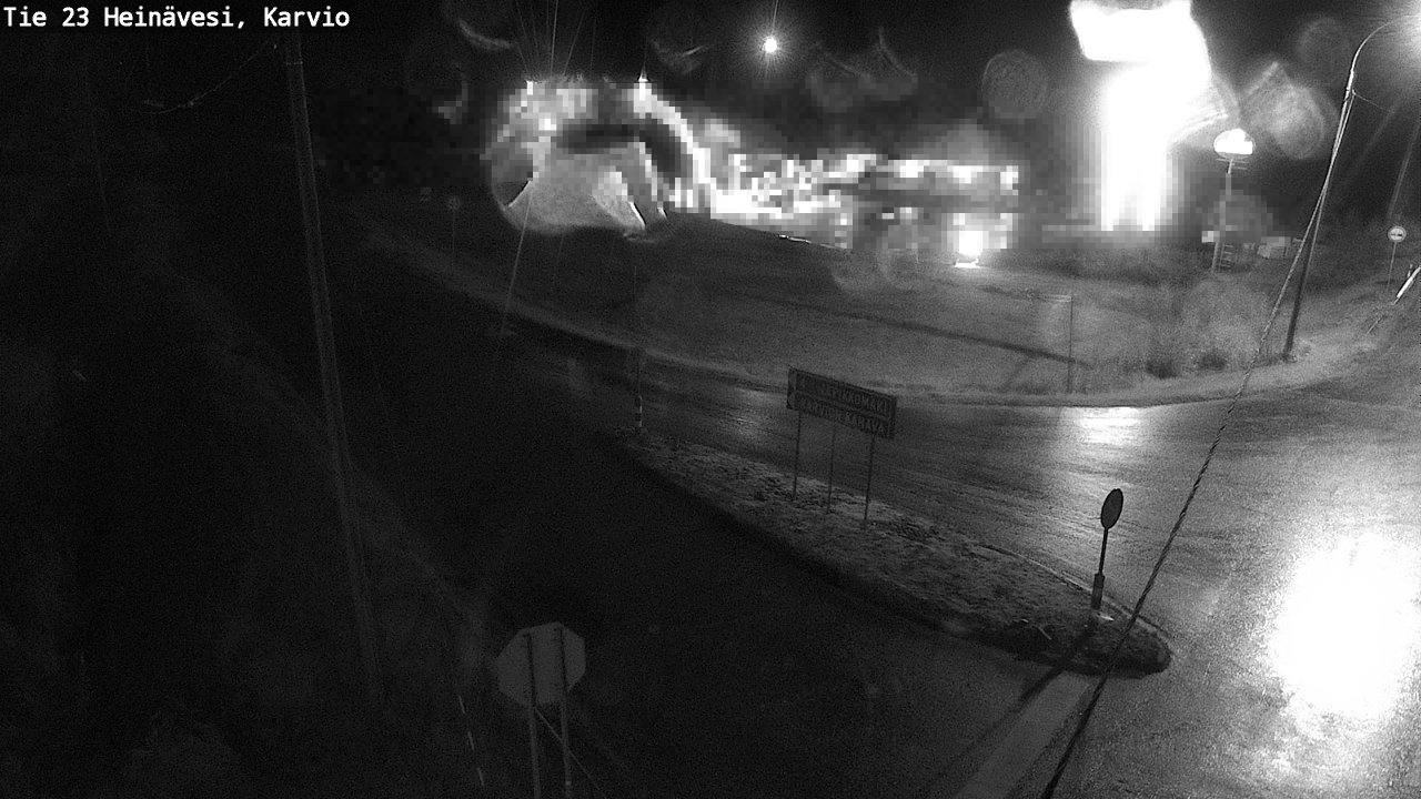 Weather Camera Image Road 23 Heinävesi, Karvio, Heinävesi, Pohjois-Karjala