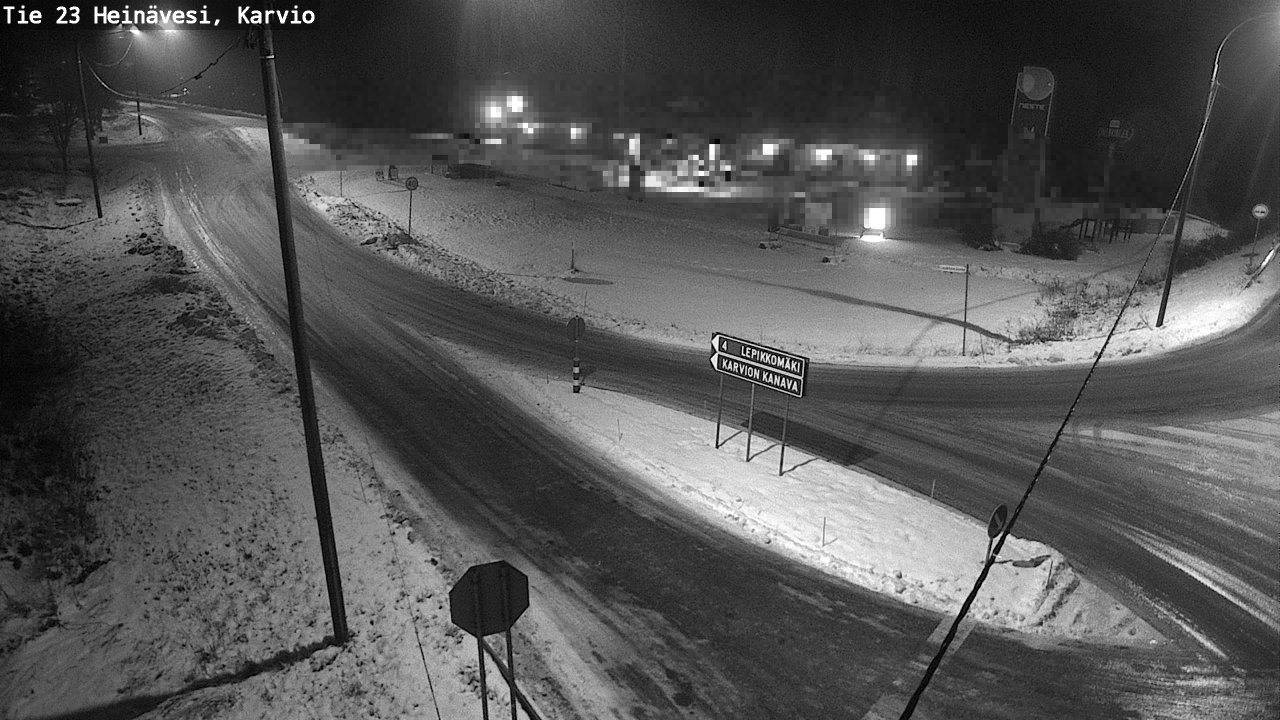 Weather Camera Image Väg 23 Heinävesi, Karvio, Heinävesi, Pohjois-Karjala