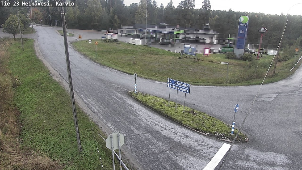 Weather Camera Image Road 23 Heinävesi, Karvio, Heinävesi, Pohjois-Karjala