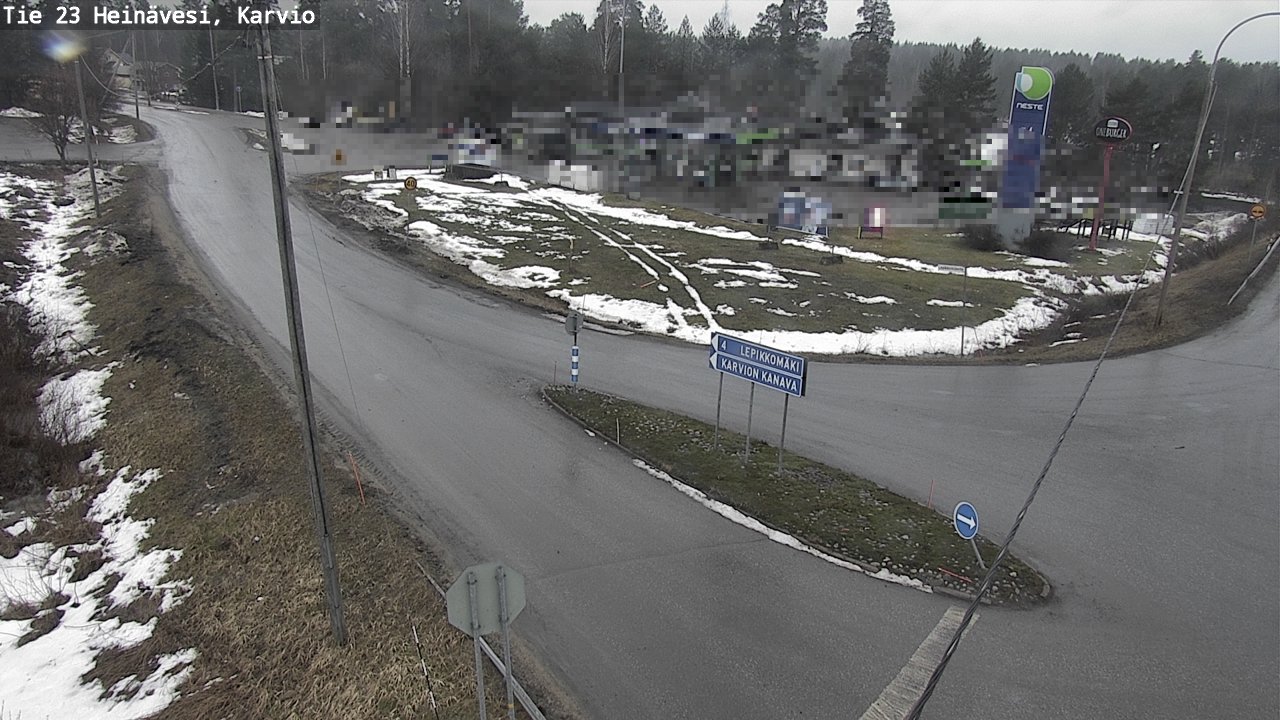 Kelikamerat Kuva Tie 23 Heinävesi, Karvio, Heinävesi, Pohjois-Karjala