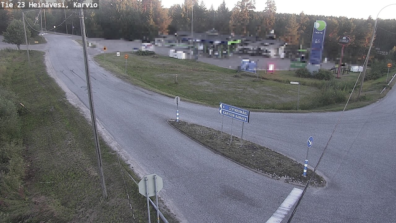 Kelikamerat Kuva Tie 23 Heinävesi, Karvio, Heinävesi, Pohjois-Karjala