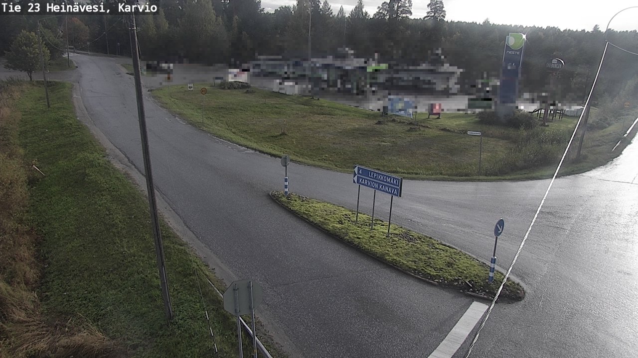 Weather Camera Image Road 23 Heinävesi, Karvio, Heinävesi, Pohjois-Karjala