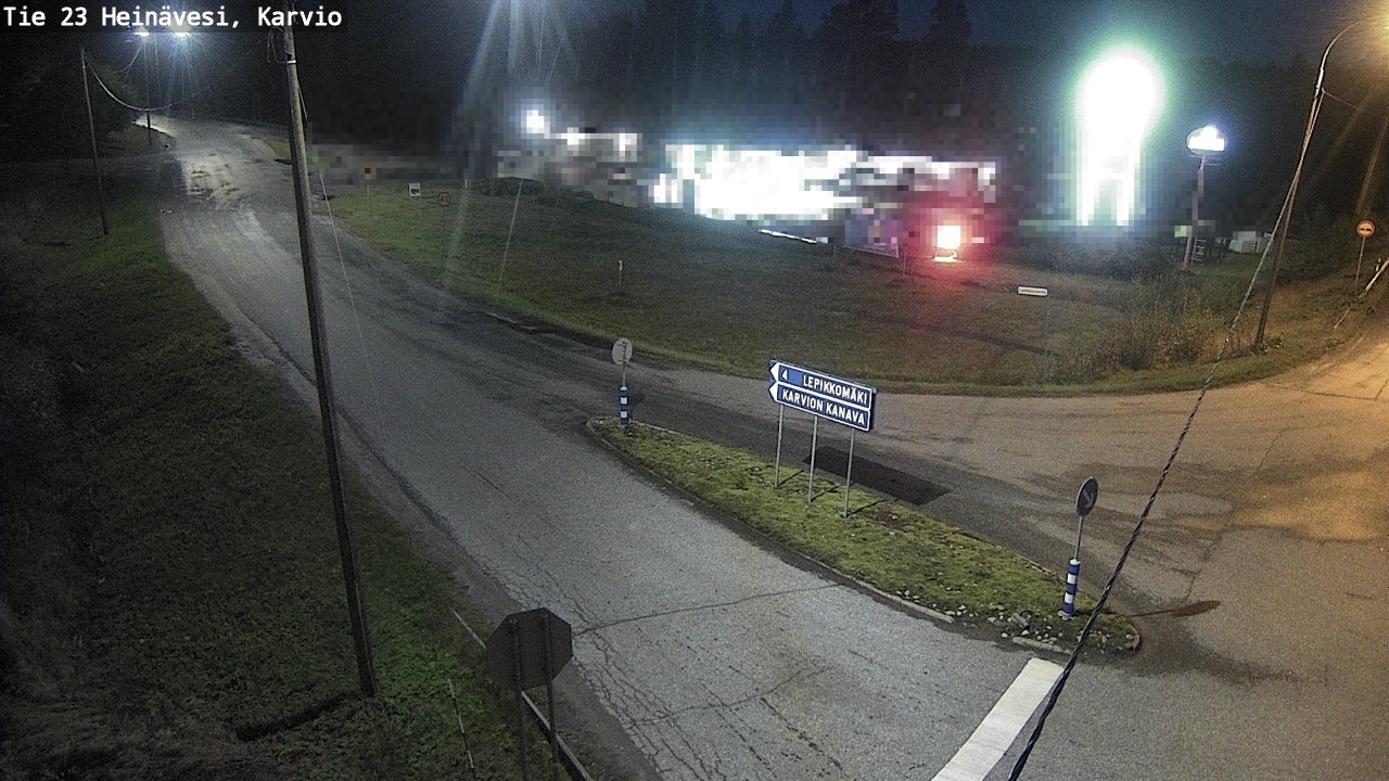 Weather Camera Image Road 23 Heinävesi, Karvio, Heinävesi, Pohjois-Karjala