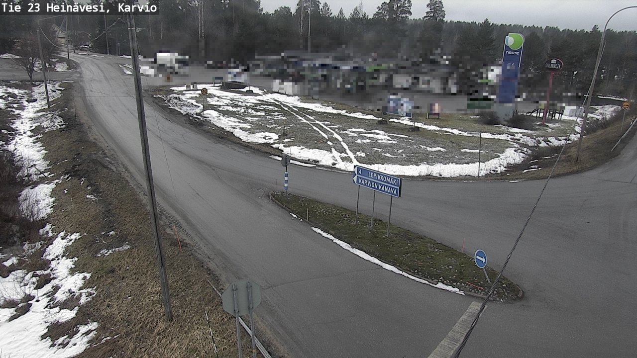 Kelikamerat Kuva Tie 23 Heinävesi, Karvio, Heinävesi, Pohjois-Karjala