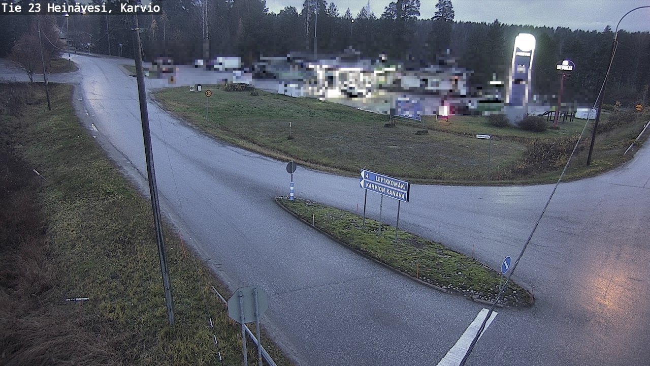 Kelikamerat Kuva Tie 23 Heinävesi, Karvio, Heinävesi, Pohjois-Karjala