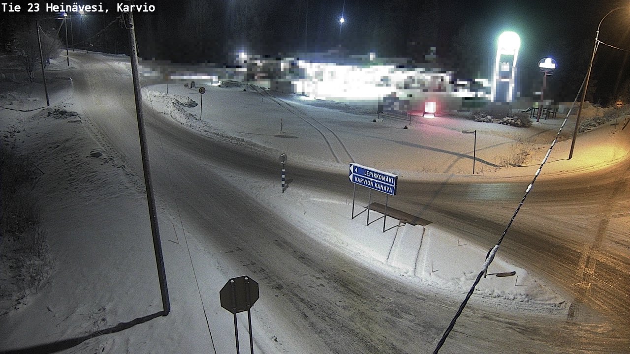 Kelikamerat Kuva Tie 23 Heinävesi, Karvio, Heinävesi, Pohjois-Karjala