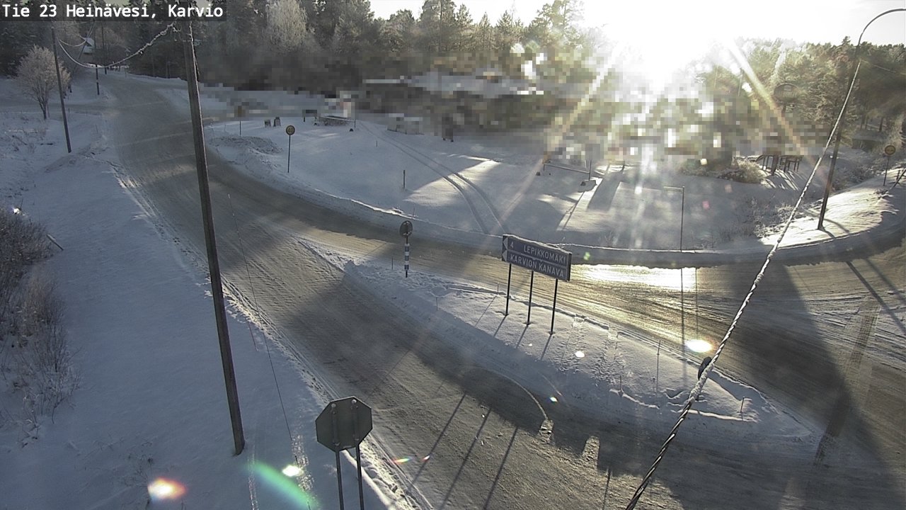 Kelikamerat Kuva Tie 23 Heinävesi, Karvio, Heinävesi, Pohjois-Karjala