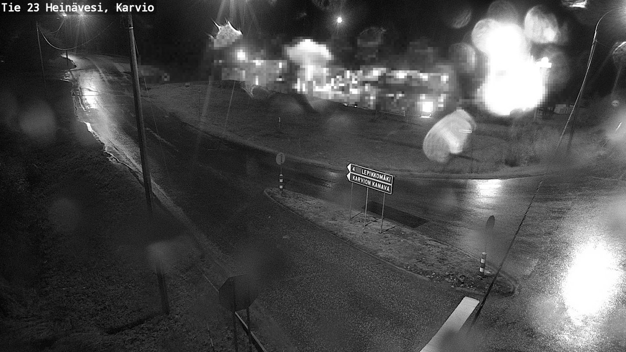 Weather Camera Image Road 23 Heinävesi, Karvio, Heinävesi, Pohjois-Karjala
