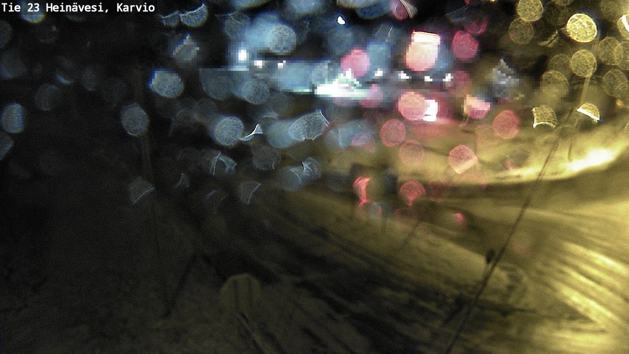 Weather Camera Image Väg 23 Heinävesi, Karvio, Heinävesi, Pohjois-Karjala