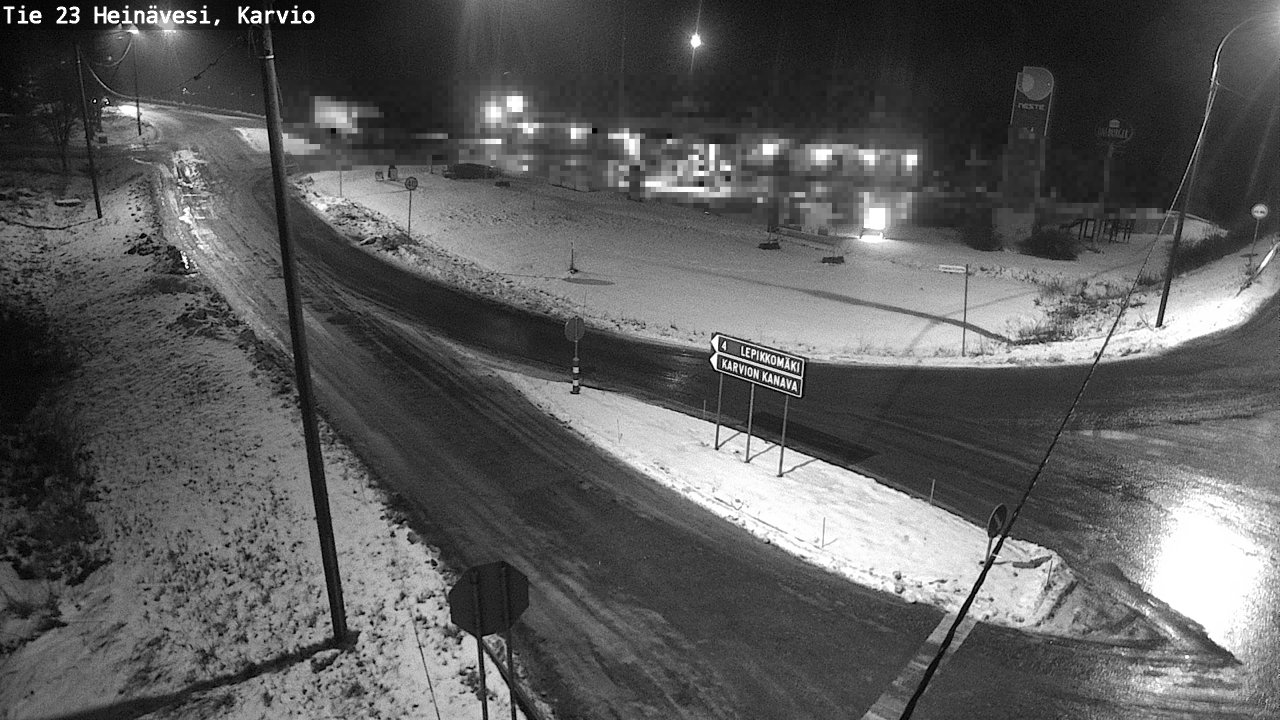Weather Camera Image Väg 23 Heinävesi, Karvio, Heinävesi, Pohjois-Karjala