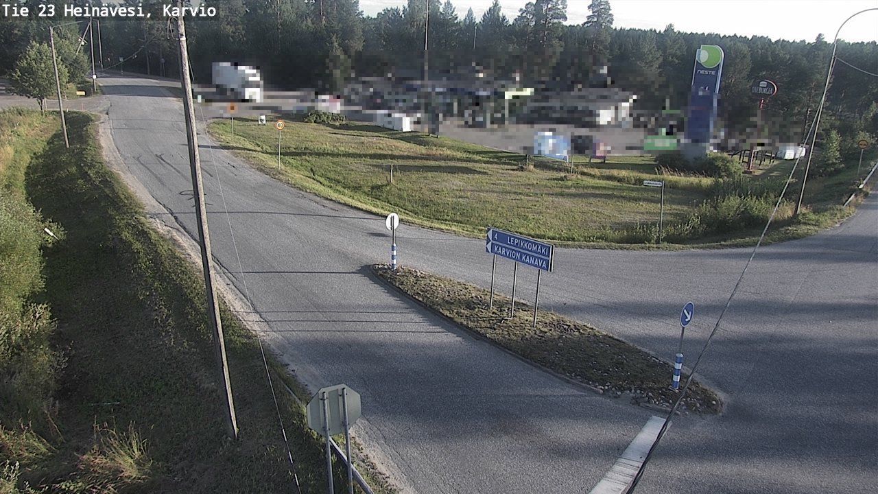 Kelikamerat Kuva Tie 23 Heinävesi, Karvio, Heinävesi, Pohjois-Karjala