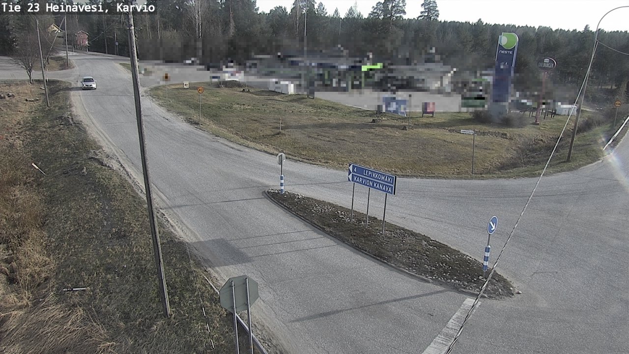 Weather Camera Image Road 23 Heinävesi, Karvio, Heinävesi, Pohjois-Karjala