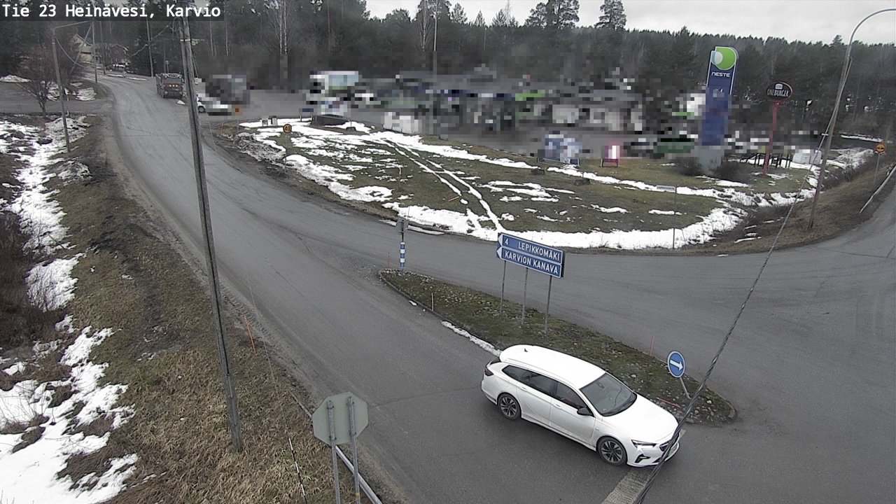 Kelikamerat Kuva Tie 23 Heinävesi, Karvio, Heinävesi, Pohjois-Karjala