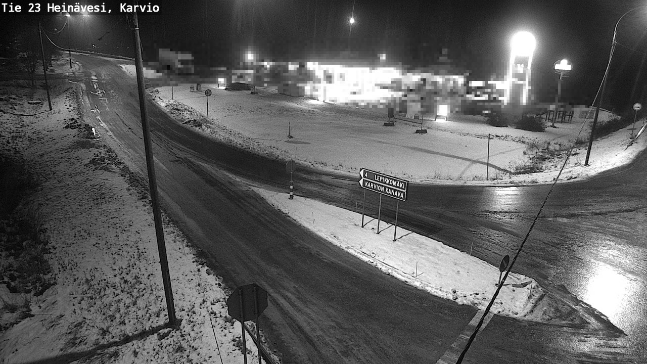 Weather Camera Image Väg 23 Heinävesi, Karvio, Heinävesi, Pohjois-Karjala
