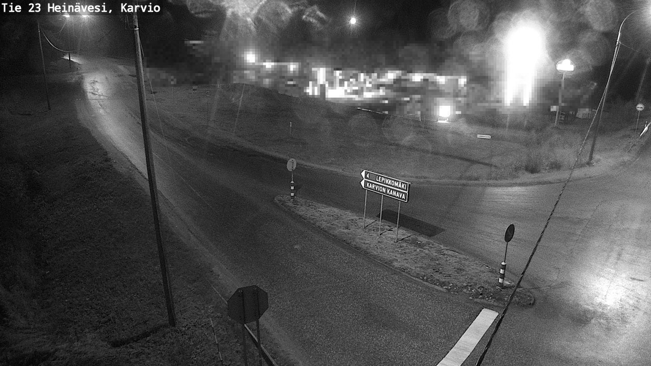 Weather Camera Image Road 23 Heinävesi, Karvio, Heinävesi, Pohjois-Karjala