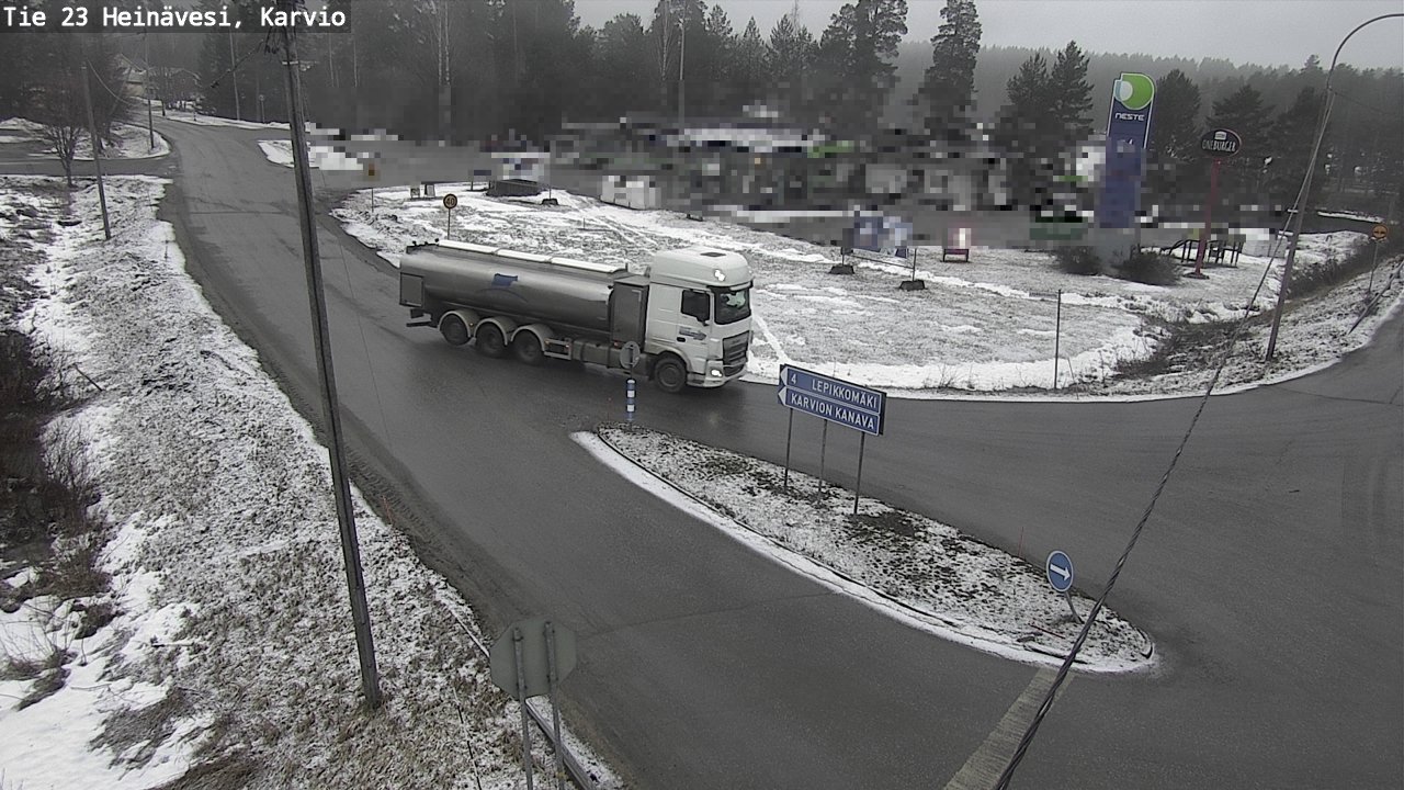 Kelikamerat Kuva Tie 23 Heinävesi, Karvio, Heinävesi, Pohjois-Karjala