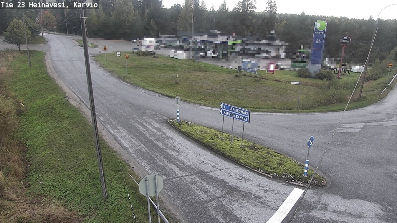 Weather Camera Image Road 23 Heinävesi, Karvio, Heinävesi, Pohjois-Karjala