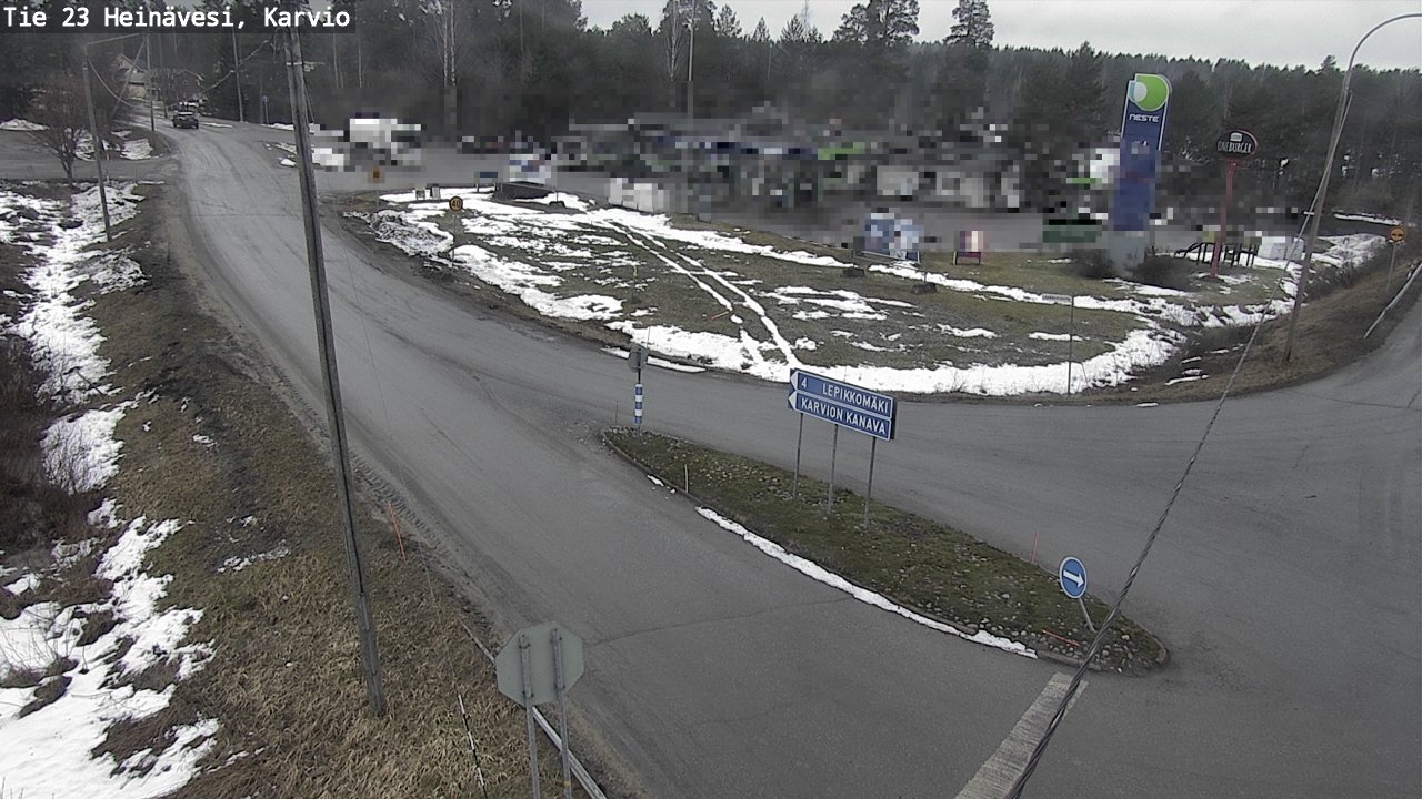 Kelikamerat Kuva Tie 23 Heinävesi, Karvio, Heinävesi, Pohjois-Karjala